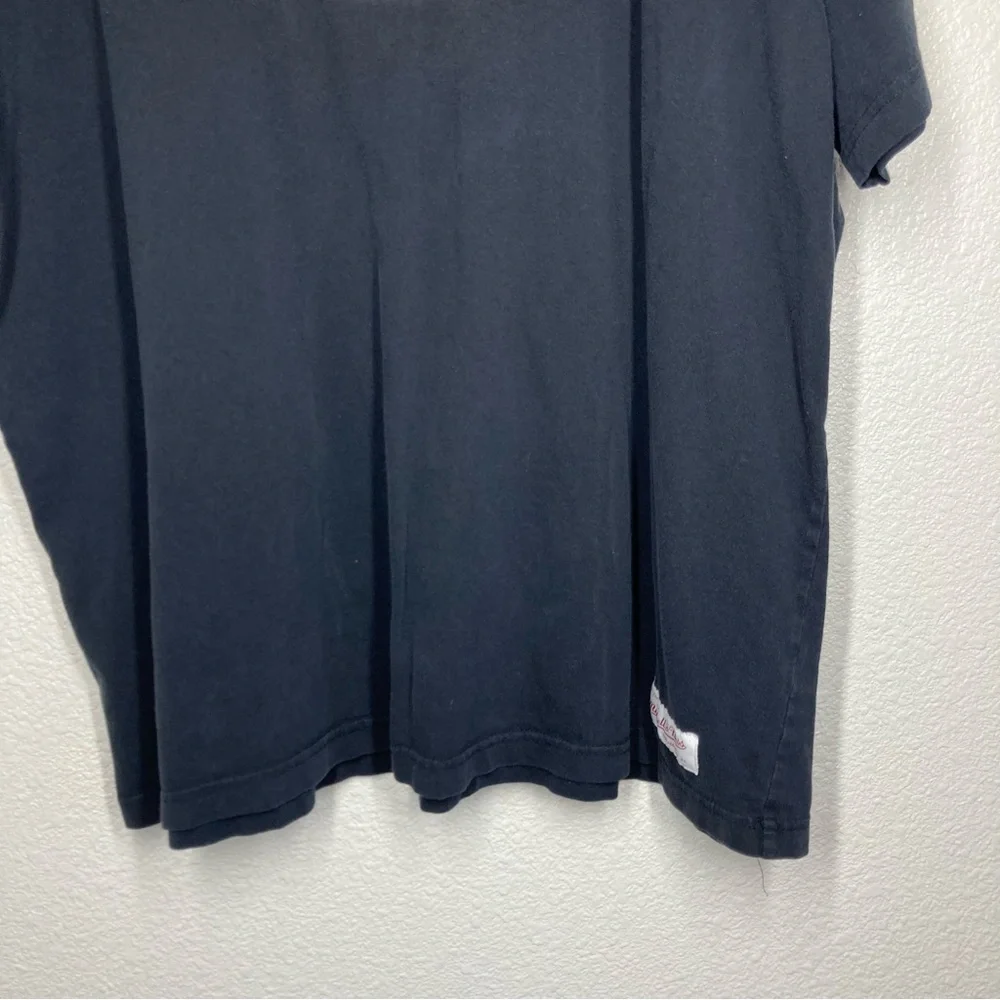 Los Angeles Lakers Mitchell & Ness Tee Shirt XXL Black Yellow Cotton - Picture 11 of 16